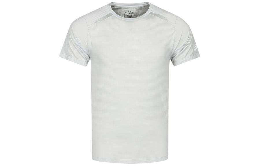 ASICS ASICS T Shirts Men's Gray Crew Neck Moderate