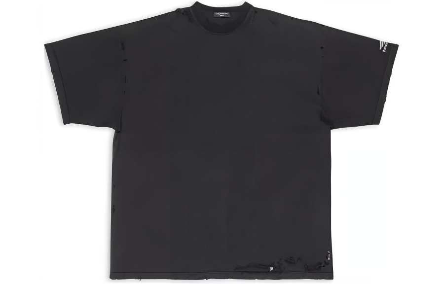 Balenciaga T Shirt Unisex Black