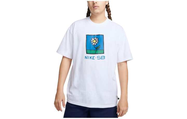 Nike Nike Drop Shoulder Sleeve T-Shirt Men's White