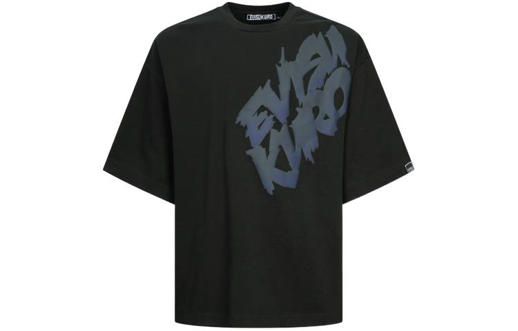 EVISU T Shirts Men's Crew Neck Moderate Straight Fit