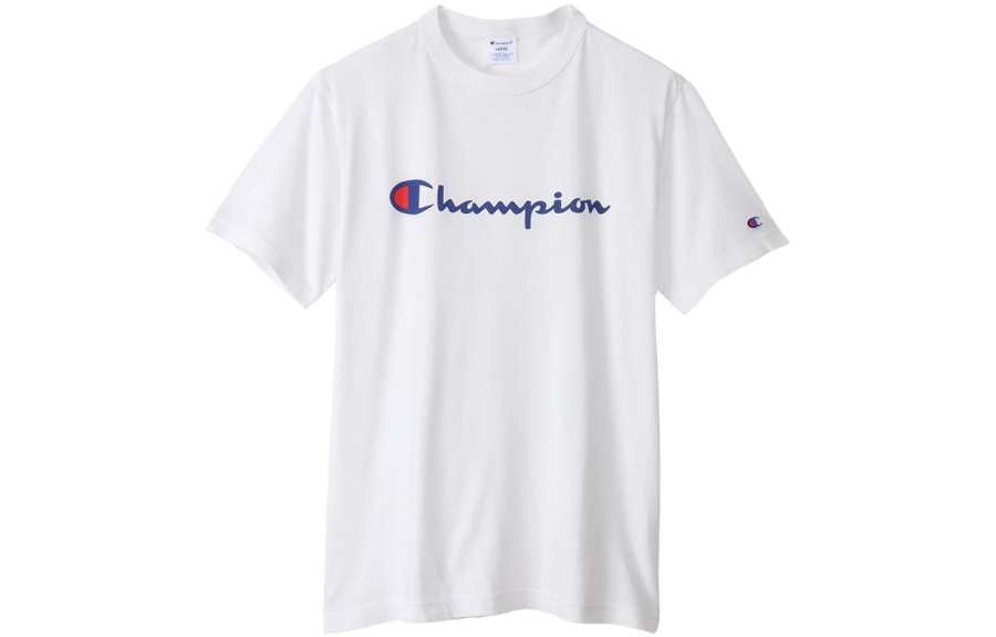 Champion T Shirts Men's Crew Neck Moderate Straight Fit