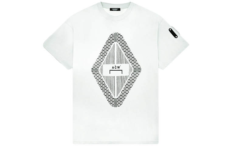 A-COLD-WALL* A COLD WALL* T Shirts Unisex Light Gray Crew Neck Moderate Straight Fit