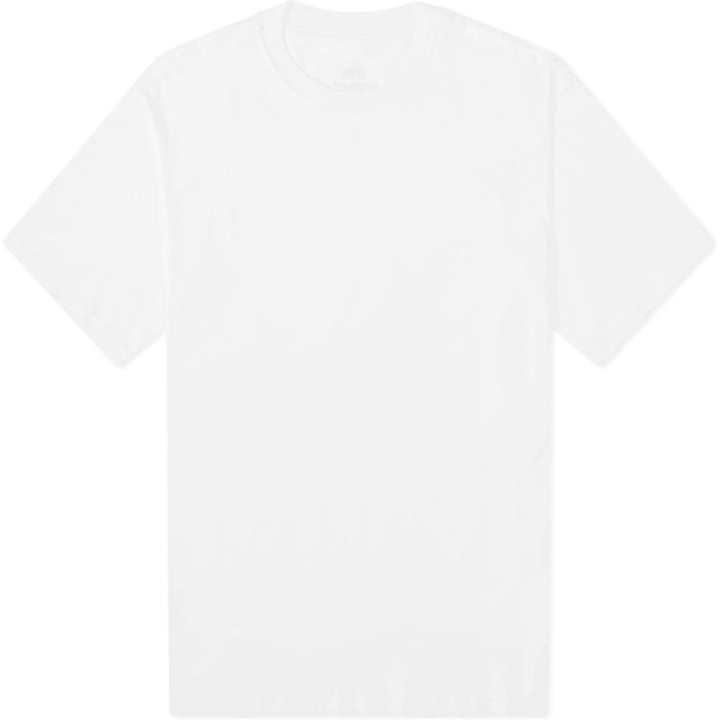 Nike Nike T Shirts Men's White Crew Neck Moderate Straight Fit