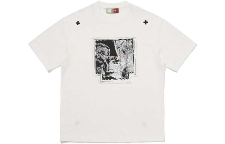 NSTNEW START T Shirts Unisex White Comes With Sprouting Tag Crew Neck Moderate