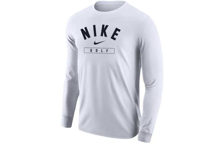 Nike Nike T Shirts Men's White Crew Neck Moderate Straight Fit