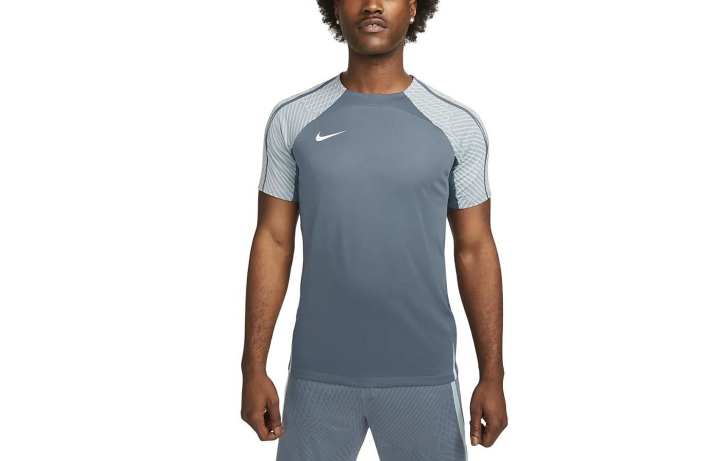 Nike Nike T Shirts Men's Diffused Blue Crew Neck Moderate Straight Fit