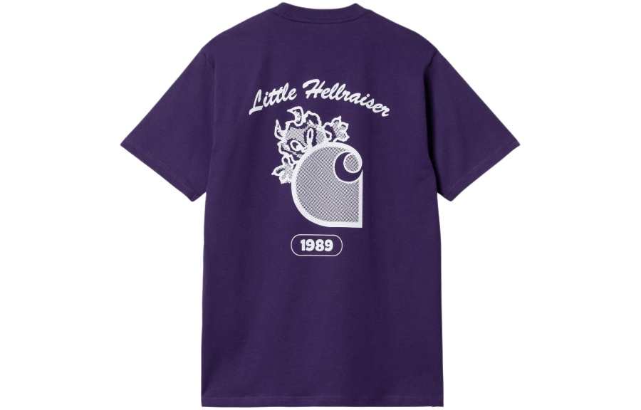 Carhartt WIP Little Hellraiser T Shirt T Shirt Men's Purple