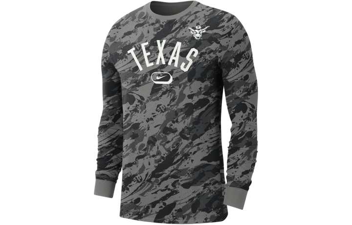 Nike Nike Texas Men's Nike College Crew-Neck Long-Sleeve T-Shirt
