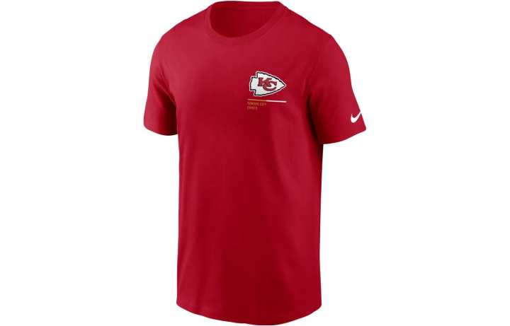 Nike Nike T Shirts Men's Red Crew Neck Moderate Straight Fit