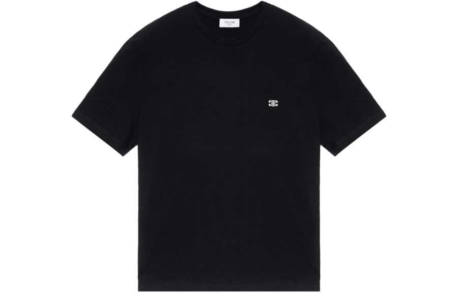 CELINE CELINE Triomphe Crewneck Loose Fit T Shirt