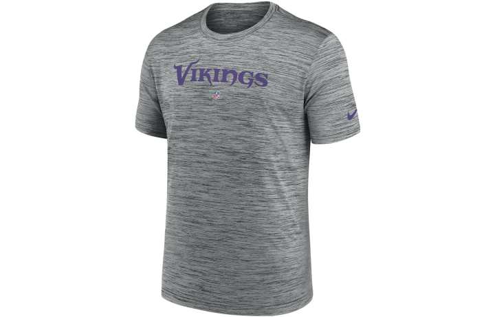 Nike Nike T Shirts Men's Gray Crew Neck Moderate Straight Fit