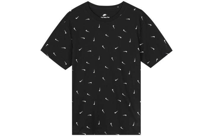 Nike Nike T Shirts Men's Black Crew Neck Moderate