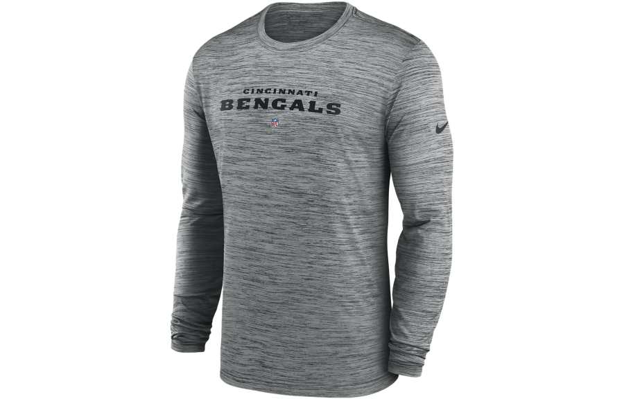 Nike Nike Cincinnati Bengals Sideline Team Issue Velocity Men's Nike Dri FIT Nfl Long Sleeve T Shirt