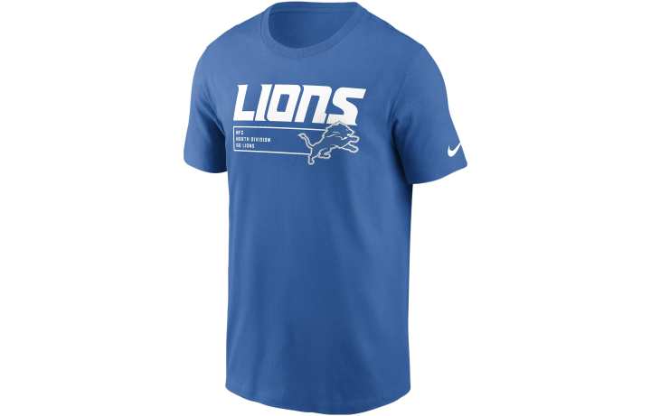 Nike Nike T Shirts Men's Blue Crew Neck Moderate Straight Fit