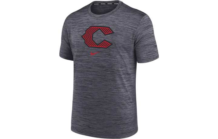 Nike Nike T Shirts Men's Slate Gray Crew Neck Moderate Straight Fit