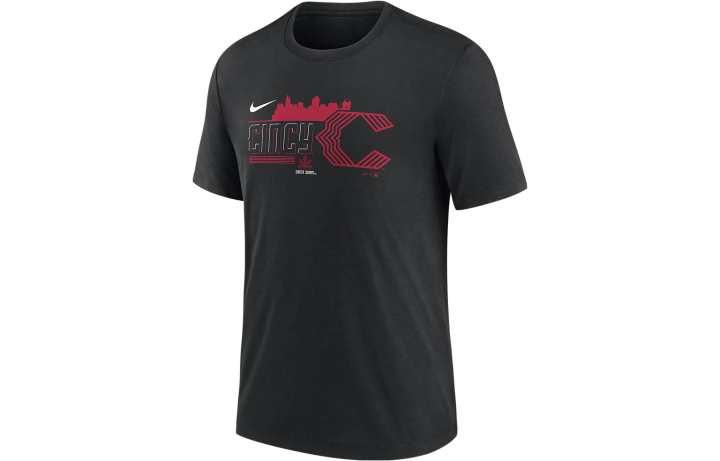 Nike Nike T Shirts Men's Black Crew Neck Moderate Straight Fit