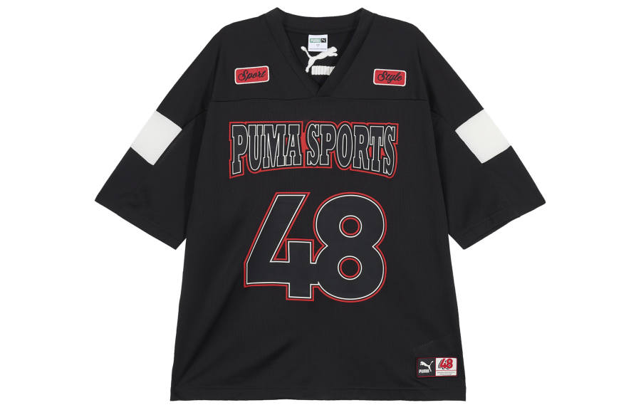 PUMA PUMA Drop Shoulder Sleeve T-Shirt Men's Black