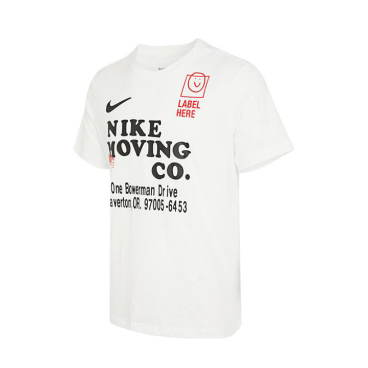 Nike Nike T Shirts Men's White Crew Neck Moderate