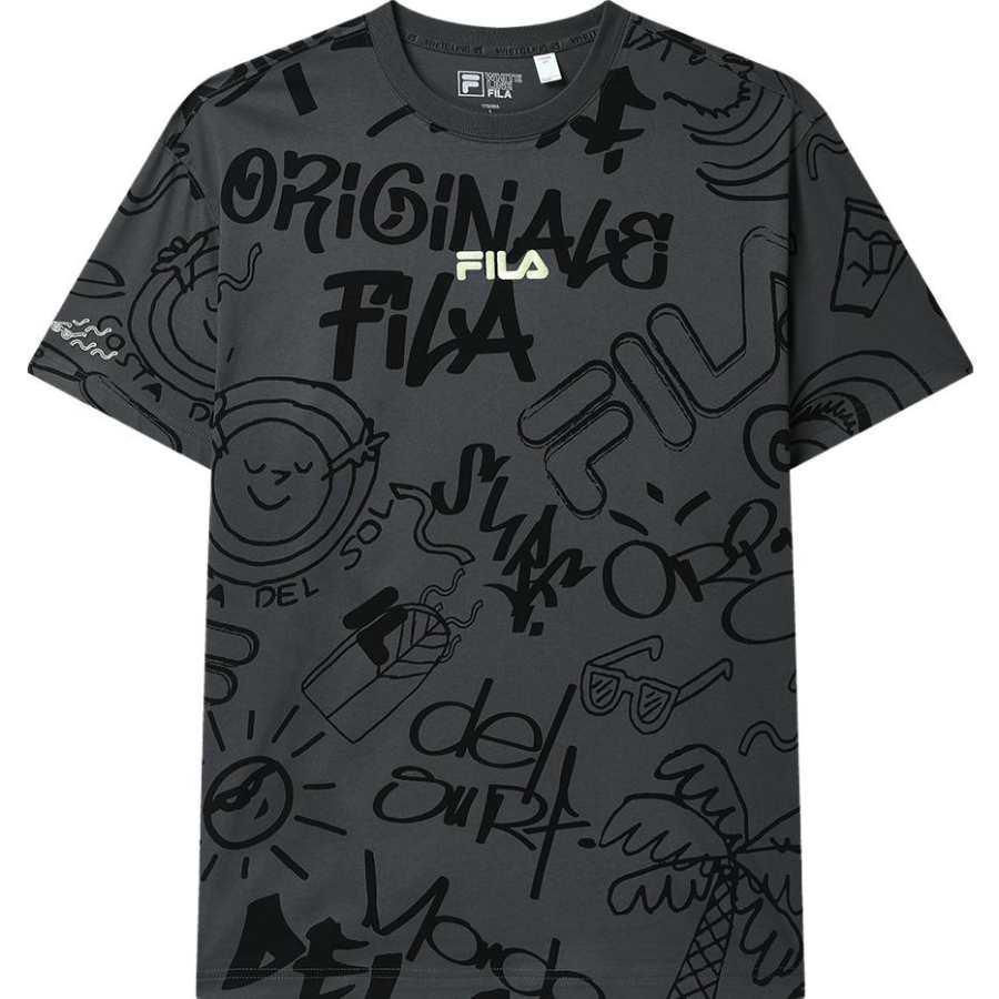 FILA SS23 T Shirt Men's All Over Print