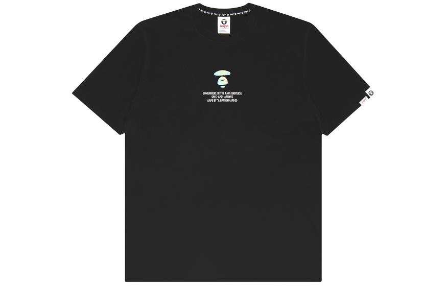 Aape T Shirts Men's Crew Neck Moderate Straight Fit