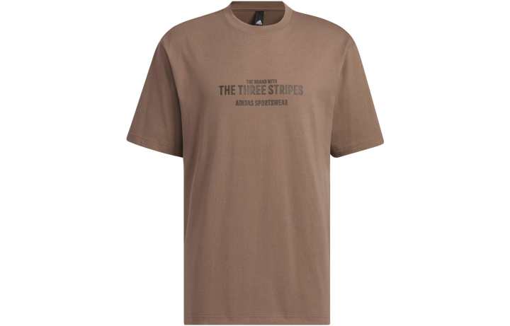 Adidas Adidas T Shirt Men's Stratum Dark Earthy Brown