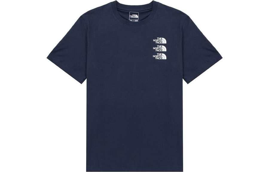 THE NORTH FACE T Shirt Unisex Navy Blue
