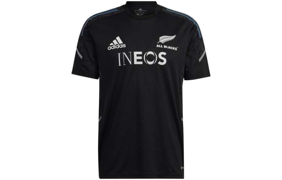 Adidas Adidas T Shirts Men's Black Crew Neck Moderate Straight Fit