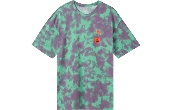 Nike Nike T Shirts Men's Green Crew Neck Moderate