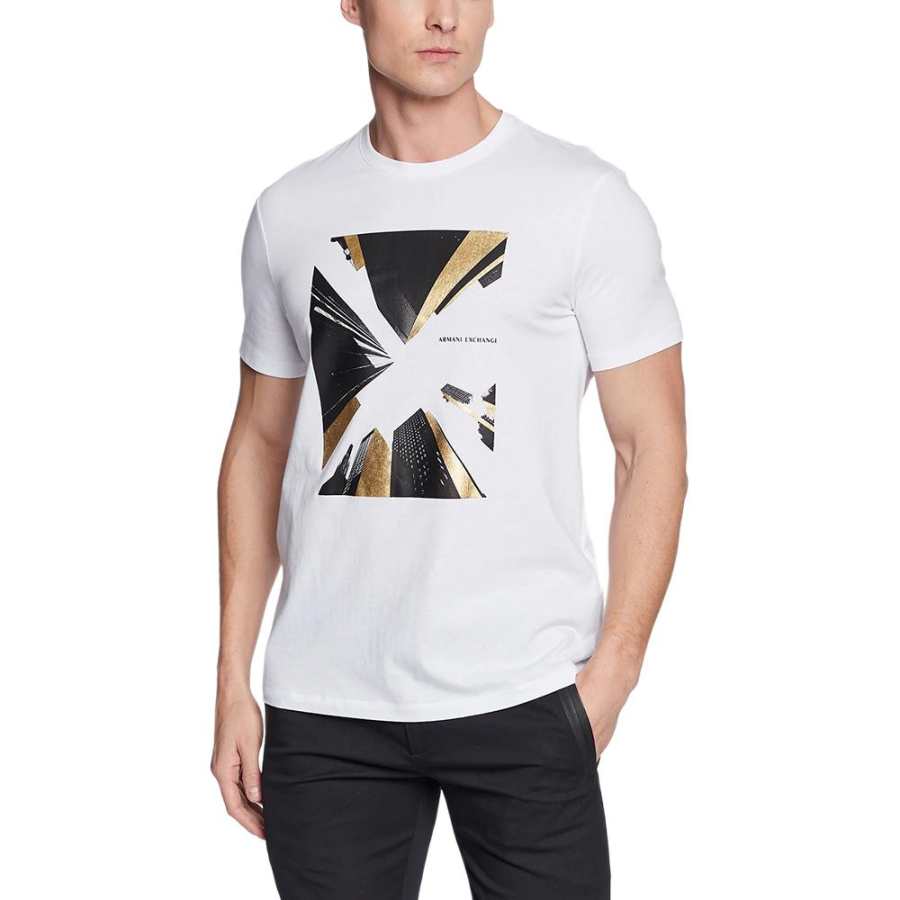 ARMANI EXCHANGE ARMANI EXCHANGEAE SS23 T Shirt Men's White