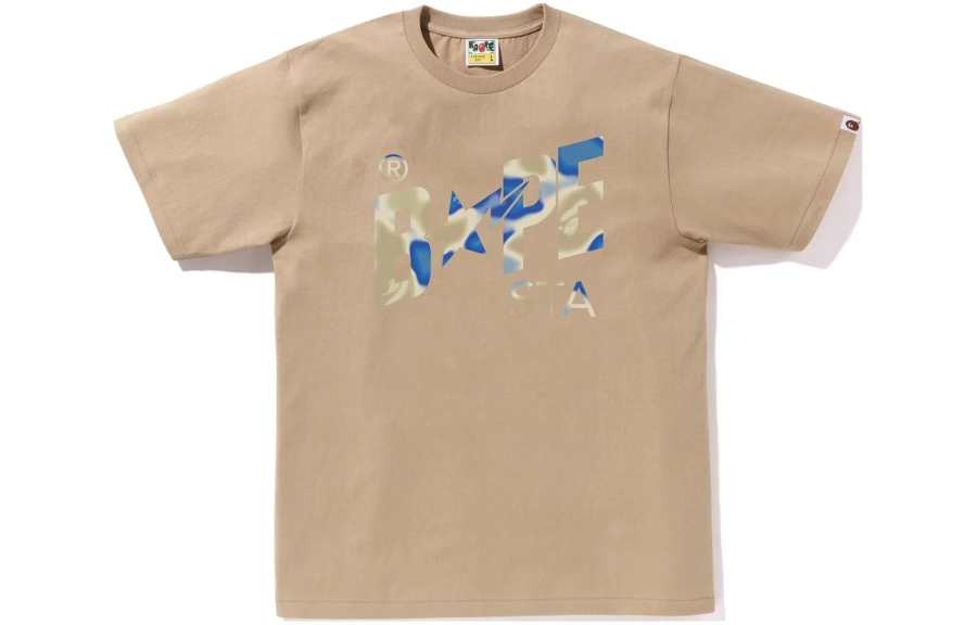 A BATHING APE Bape Gradation Camo Bapesta Tee