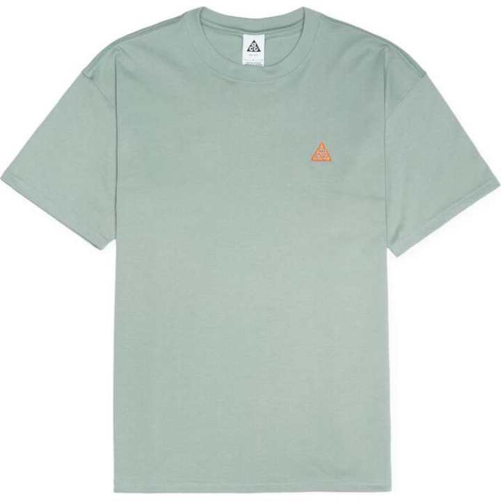 Nike Nike T Shirts Men's Mica Green Crew Neck Moderate Straight Fit