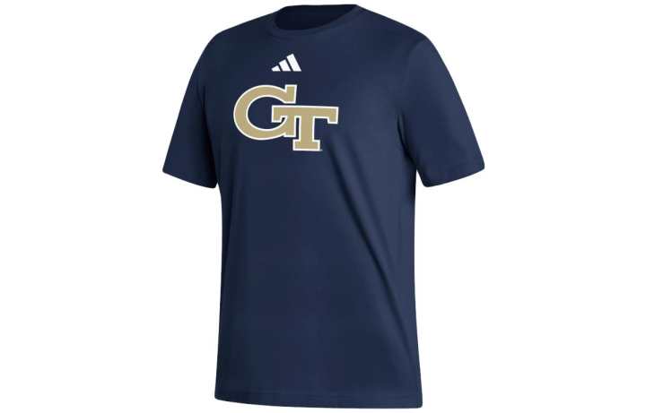 Adidas Adidas Free Shipping With AdiClub Georgia Tech Playmaker Tee
