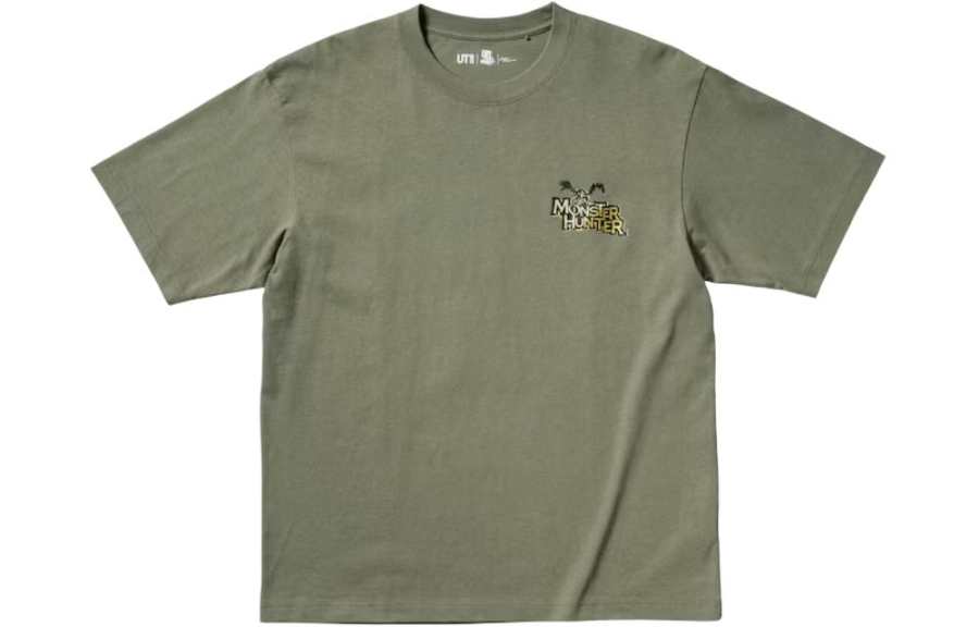 UNIQLO x Kosuke Kawamura X Capcom T Shirt Unisex Olive