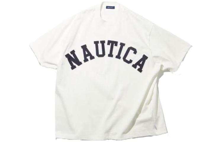 NAUTICA JAPAN T Shirts Men's Crew Neck Moderate Straight Fit