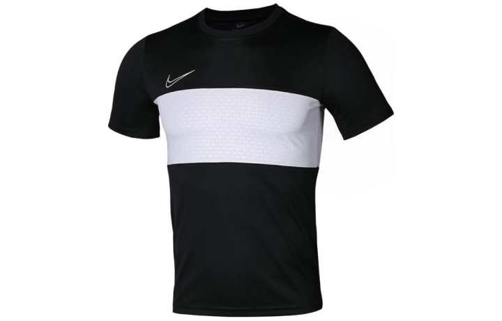 Nike Nike T Shirts Men's Black/White Crew Neck Moderate Straight Fit