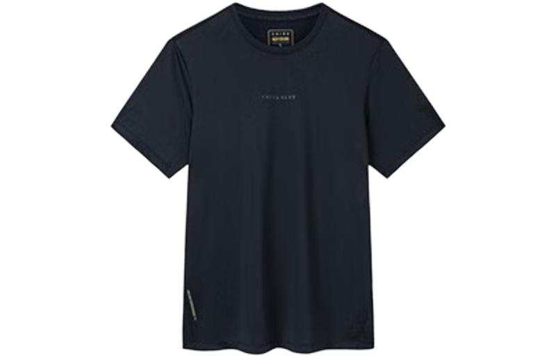 ANTA Variety Training Collection T Shirts Men's Black Crew Neck Moderate Straight Fit