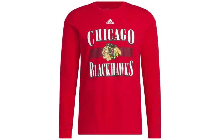Adidas Adidas Blackhawks Playmaker Long Sleeve Tee