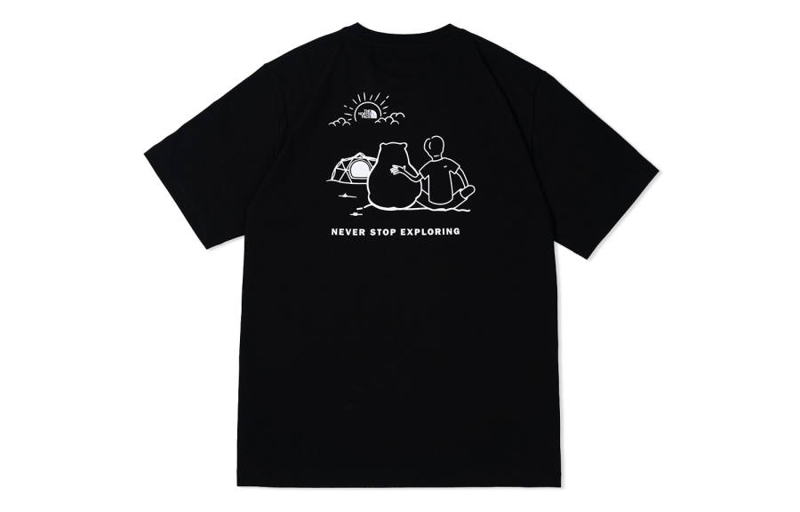 THE NORTH FACE Polar Bear Collection T Shirt Unisex Black