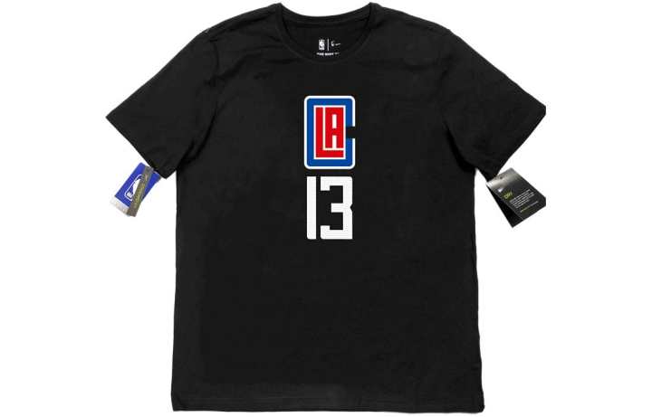 Nike Nike T Shirts Men's Black Crew Neck Moderate Straight Fit