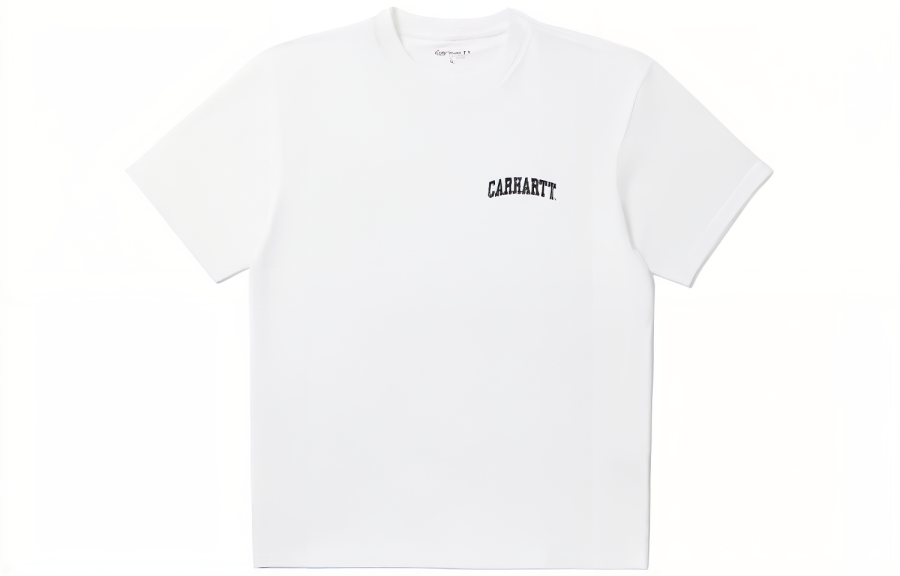 Carhartt WIP T Shirts Men's White Crew Neck Moderate