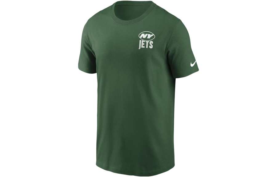 Nike Nike T Shirts Men's Green Crew Neck Moderate Straight Fit