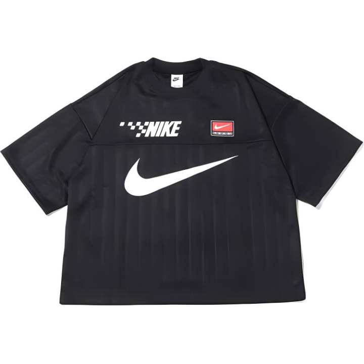 Nike Nike T Shirts Men's Black Crew Neck Moderate Straight Fit