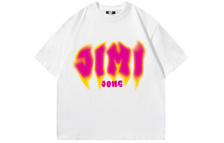 JIMI&JONS T Shirts Unisex Crew Neck Moderate Heavyweight