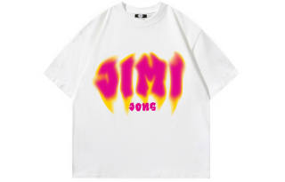 JIMI&JONS T Shirts Unisex Crew Neck Moderate Heavyweight