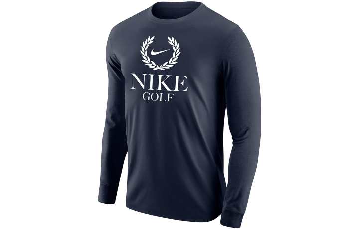 Nike Nike T Shirts Men's Marine Crew Neck Moderate Straight Fit