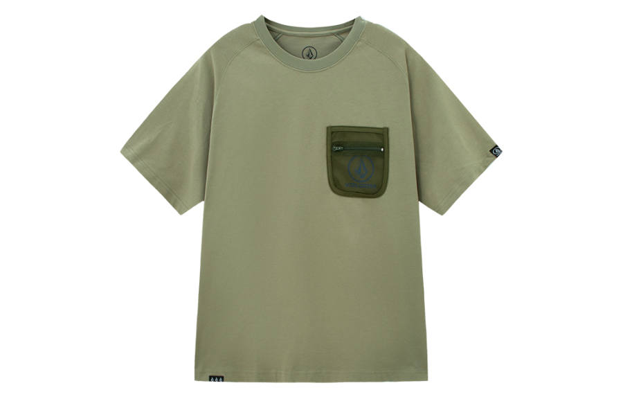 VOLCOM Raglan Sleeve T Shirt Unisex