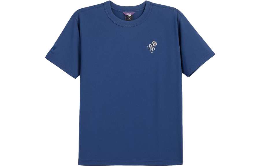 New Balance New Balance Athletics X Rich Paul T Shirts Men's Dark Blue Crew Neck Moderate
