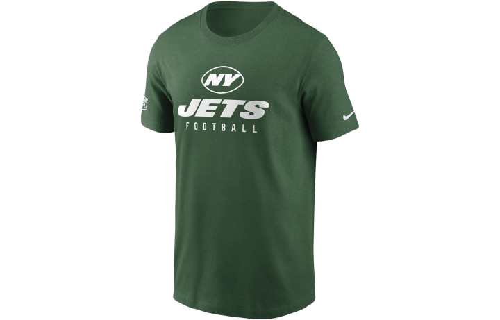 Nike Nike New York Jets Sideline Team Issue Men's Nike Dri-FIT Nfl T-Shirt