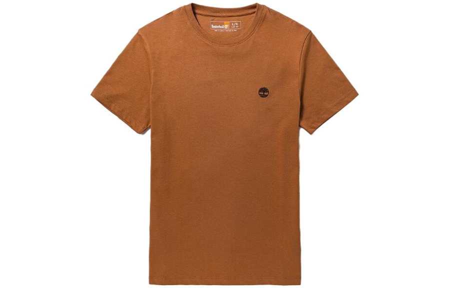 Timberland T Shirt Men's Medium Brown