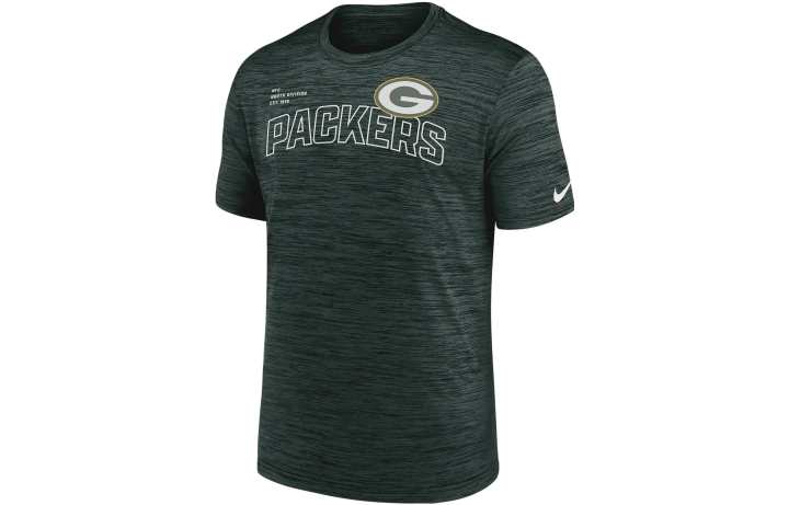 Nike Nike T Shirts Men's Green Crew Neck Moderate Straight Fit